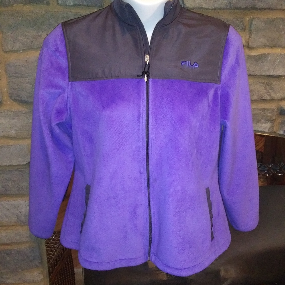 ⭐Fila Fleece 2tone Jacket